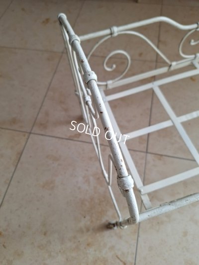 画像14: アンティークアイアンドールベッド