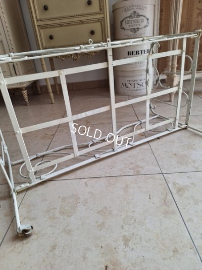 画像17: アンティークアイアンドールベッド