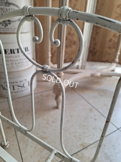 画像13: アンティークアイアンドールベッド