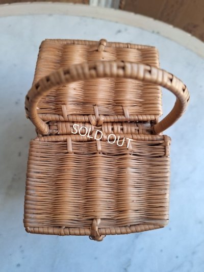 画像5: アンティークドールバスケット