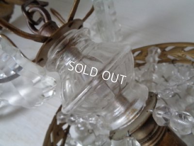 画像6: 一灯ガラスプチシャンデリア