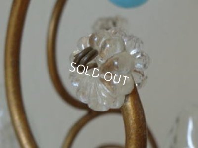 画像2: オパリンガラスプチシャンデリア