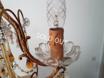 画像7: ティアドロップガラスシャンデリア