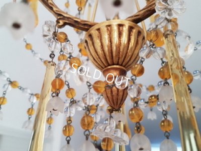 画像8: ティアドロップガラスシャンデリア