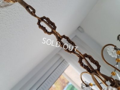 画像10: ティアドロップガラスシャンデリア