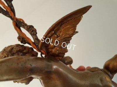 画像5: ローズシェード付エンジェルランプ