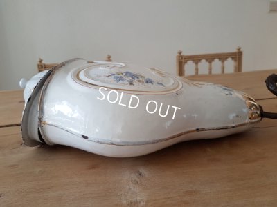 画像5: BF社すみれ柄ホーローファウンテン