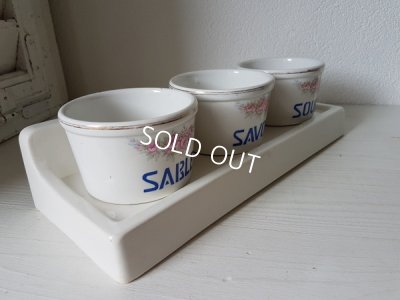 画像3: 陶器製ローズガーランド柄サボンラック