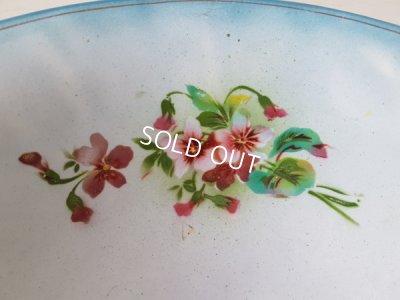 画像5: Japy社ホーローすみれ柄持ち手付ベイスン