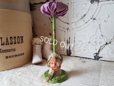 画像5: パピエマシェヘッド付ハットスタンド