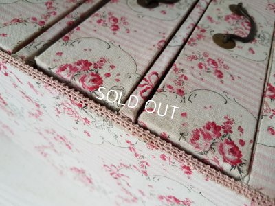 画像10: リボン花柄カルトナージュドロワー