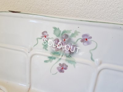 画像2: ホーローすみれのサボンラック