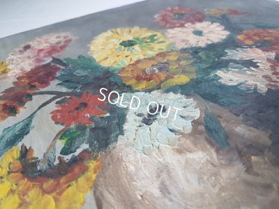 画像4: ダリアの油絵