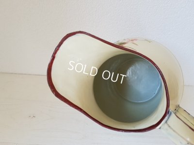 画像2: ホーロー手描きラズベリー柄ウォッシュセット