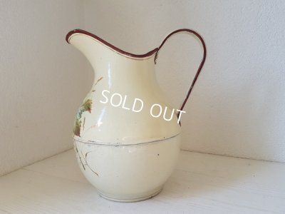 画像4: ホーロー手描きラズベリー柄ウォッシュセット