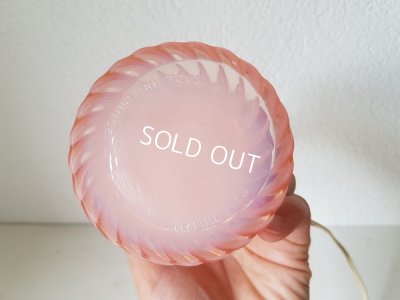 画像12: ピンクオパリンガラステーブルランプ