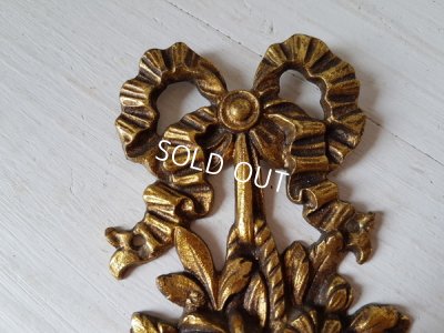 画像6: ブロンズ花かご装飾パーツ