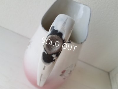 画像3: ホーローローズ柄ピッチャーセット