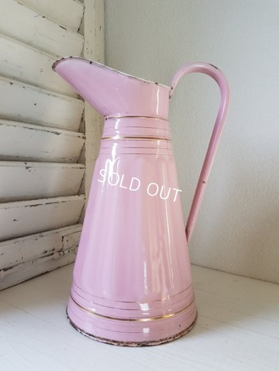 画像8: ピンクホーローワーターピッチャー