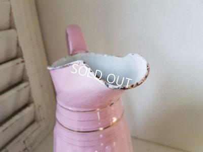 画像2: ピンクホーローワーターピッチャー