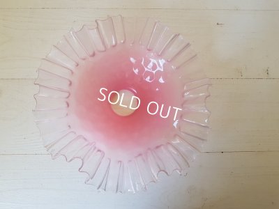 画像5: ピンクオパールセントガラスランプシェード