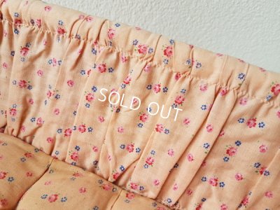 画像4: 花柄ファブリッククッション付バスケット