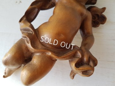 画像15: 木製手彫りエンジェルセット