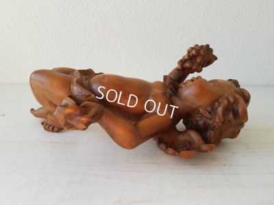 画像17: 木製手彫りエンジェルセット