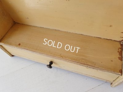 画像5: ドロワー付き小さなシェルフ