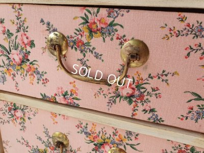 画像2: 花柄カルトナージュドロワー