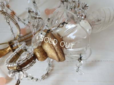 画像15: オパリンガラスウォールシャンデリア