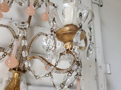 画像9: オパリンガラスウォールシャンデリア