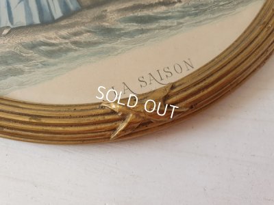 画像4: リボン額付きリトグラフファッション画