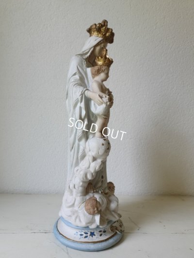 画像18: アンティーク聖母子像