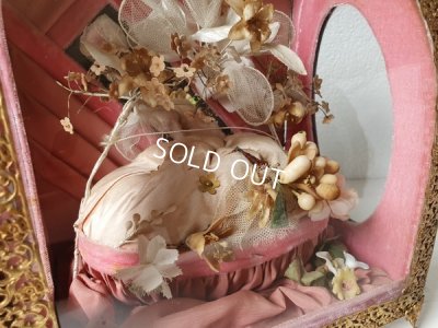 画像2: アンティ―クグローブドマリエガラスケース