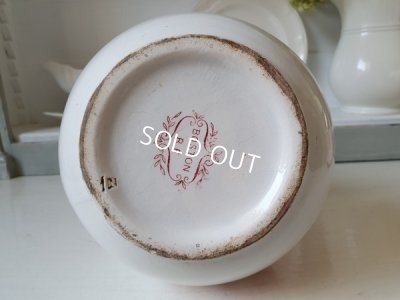 画像13: BF.Bostonローズ柄陶器ピッチャー