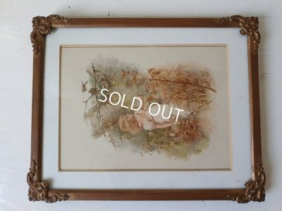 画像4: 少女のプリント画入りフレーム