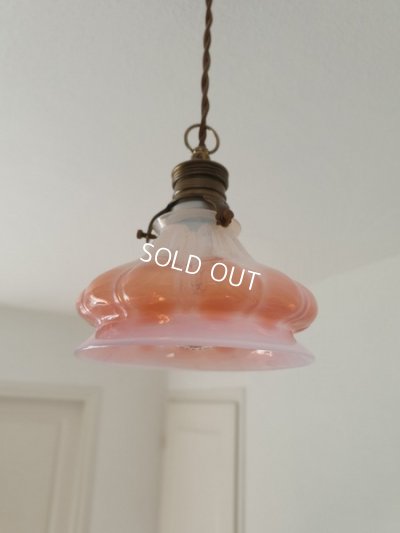 画像2: アンティークガラスランプシェード