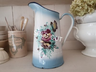 画像8: Japyダブルパンジー柄ピッチャー