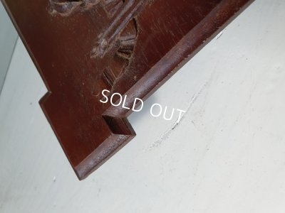 画像10: アンティークリボンと花のレリーフフォトフレーム