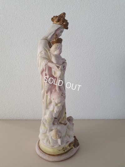 画像5: アンティーク聖母子像