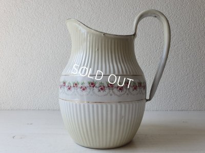 画像5: BFイエローグラデーションローズガーランド柄ピッチャー