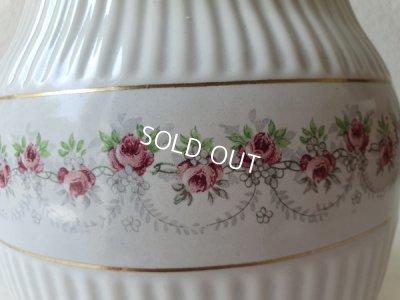 画像7: BFイエローグラデーションローズガーランド柄ピッチャー