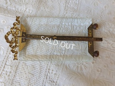 画像6: 厚ガラスリボンフォトスタンド