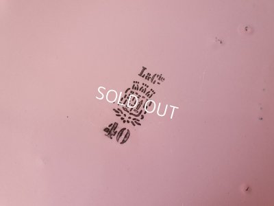 画像13: アンティークピンクホーローピッチャー&ベイスン