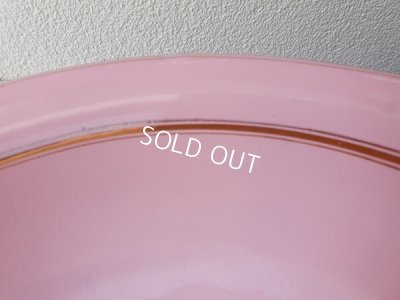 画像14: アンティークピンクホーローピッチャー&ベイスン