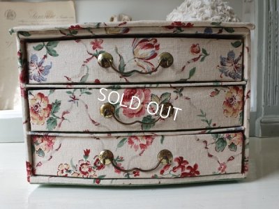 画像2: アンティークカルトナージュドロワー