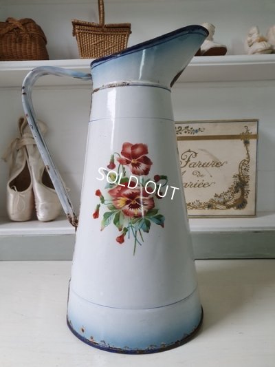 画像3: Japyパンジー柄ワーターピッチャー