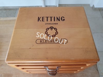 画像2: アンティークスプールキャビネット