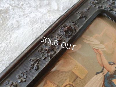 画像4: ナポレオン三世エボナイトフォトスタンド